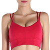 Seamless Criss-cross Athletic Wireless Shockproof Yoga Spaghetti Straps Bras