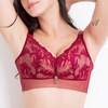 Seamless Wireless Lace Floral Embroidered Adjustable Breathable Thin Bra