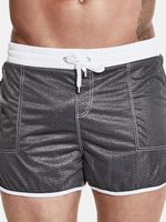 Seaside Pockets Mesh Breathable Sports Hot Spring Swim Trunks Beach Shorts for Men