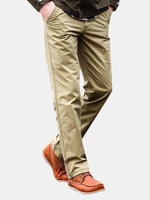senlin Jeep Mens Large Size Summer Thin Cotton Washed Casual Straight Pants