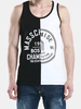 SEOBEAN Mens Hit Color Letter Printed Casual Cotton Vest Fitness Jogging Sport Tank Tops