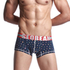 SEOBEAN Sexy Pure Cotton Patchwork Letter Printing Breathable Boxer Underwear for Men