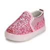 Sequins LED Light Up Luminous Children Flats Casual Kids Shoes