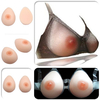 Sexy Artificial Silicone Pairs Boobs Fake Verisimilar Chest Breasts