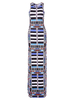 Sexy Backless Geometric Print Hollow Maxi Dress For Women