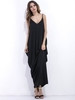 Sexy Beach Loose Backless Camisole V-neck Maxi Dress For Women