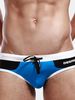 Sexy Beach Printing Breathable Quick Drying Bikini Swim Trunks for Men