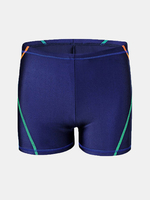 Sexy Beach Swimming Hot Spring Solid Color Quick Drying Boxers Trunks for Men