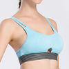 Sexy Breathable Criss-cross Backless Wireless Hollow Out Running Sports Bra