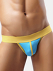 Sexy Breathable Hip Lifting Cotton Low Waist U Convex Thongs for Men
