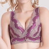 Sexy Breathable Lace Seamless No Rims Push Up Gather Bras