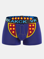 Sexy Breathable Modal Multi Functions Magneto-therapy Healthcare U Convex Pouch Boxers for Men