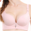 Sexy Busty Seamfree Soft Wireless Jacquard Gather Bras