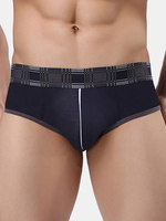 Sexy Comfortable Modal Widen Waistband Low Waist U Convex Briefs for Men