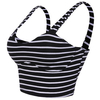 Sexy Comfortable Wireless Modal Soft Striped Vest Camisole Bras
