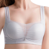 Sexy Comfy Seamfree Mesh Breathable Gather Wireless Bando Bra