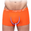 Sexy Cotton Solid Color U Convex Breathable Boxer Underwear for Men