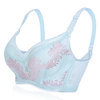 Sexy Deep Plunge Cotton Wireless Front Button Nursing Bras
