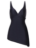 Sexy Deep Plunge Split Ruffle Wireless Backless Swimdresses For Women
