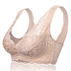 Sexy Deep Plunge Wireless Lace-trim Soft Embroidered Bras
