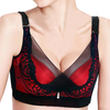 Sexy Deep V Gather Adjustable Bras Push Up Underwire Bra