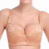 Sexy Embroidery Breathable Gather Adjustable Bra Push Up Underwire Bras