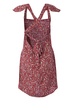 Sexy Floral Print Backless Tie Back Mini Dress For Women