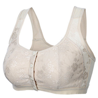 Sexy Front Closure Wireless Cotton Nursing Bras Breathable Vest Bra For Women