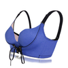 Sexy Front Lacing Seamfree Deep Plunge Wireless Soft Bras