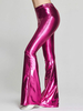 Sexy Glitter High Waist Bell-bottomed Party Pants For Women