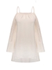 Sexy Knitting Spaghetti Strap Off Shoulder Loose Women Shirt