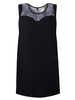 Sexy Lace Patchwork Hollow Out Sleeveless Bodycon Women Dress