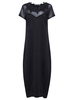Sexy Lace Patchwork Split Bodycon Women Maxi Dress