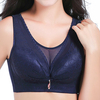 Sexy Lace Push Up Gather Bras Adjustable Full Cup Bra