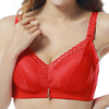 Sexy Lace-trim Wireless Adjustable Soft Gather Bras