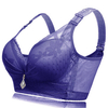 Sexy Lace-trim Wireless Gather Adjustable Soft Bras