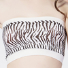 Sexy Leopard Printed Strapless Top Bandeau Soft Seamless Bras