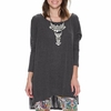 Sexy Loose Casual Backless Round Neck Hollow Out Blouse