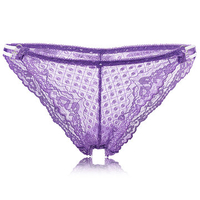Sexy Luminous Bandage Lace Embroiderd Hollow Seamless Panties