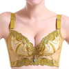 Sexy Luxurious Embroidery Gather Adjustable Wireless Breathable Thin Bras
