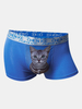 Sexy Meow Star Modal Briefs Mens Fashion Pussycat Printed Underwears