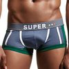 Sexy Mesh Breathable Sweat Absorbent U Convex Boxer Underwear for Men