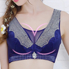 Sexy Mesh Full Coverage Busty Wireless Rhinestones Bando Bras