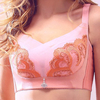 Sexy Mesh Soft Adjustable Wireless Thin Breathable Gather Bra
