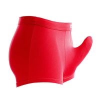 Sexy Modal Breathable Elephant Shaped U Convex Pouch Stripes Boxers for Men