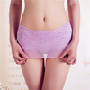 Sexy Modal Chiffon Zebra Stripes Panties Breathable Soft Underwear For Women