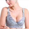 Sexy Modal Lace Hem Adjustable Push Up Gather Bras