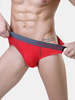 Sexy Modal Soft Breathable U Convex Underwear High Elastic Briefs for Men