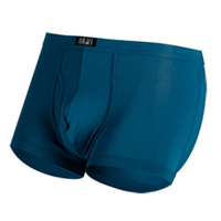 Sexy Modal Solid Color Breathable U Convex Boxer Underwear for Men