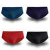 Sexy Modal Underwear Casual Sport Breathable Mid-Rise U Convex Pouch Briefs for Men